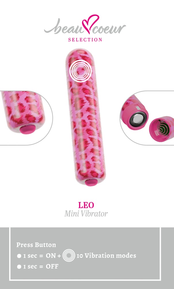 Beau coeur Leo Mini Vibrator Mini vibratorius &ndash; nuotrauka 7