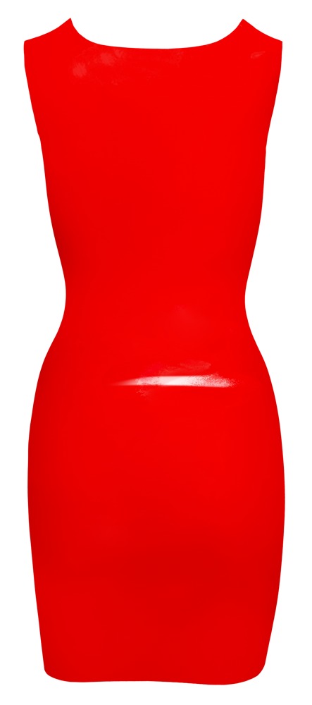 Late X Latex Dress red M Seksuali lateksinė apranga &ndash; nuotrauka 6