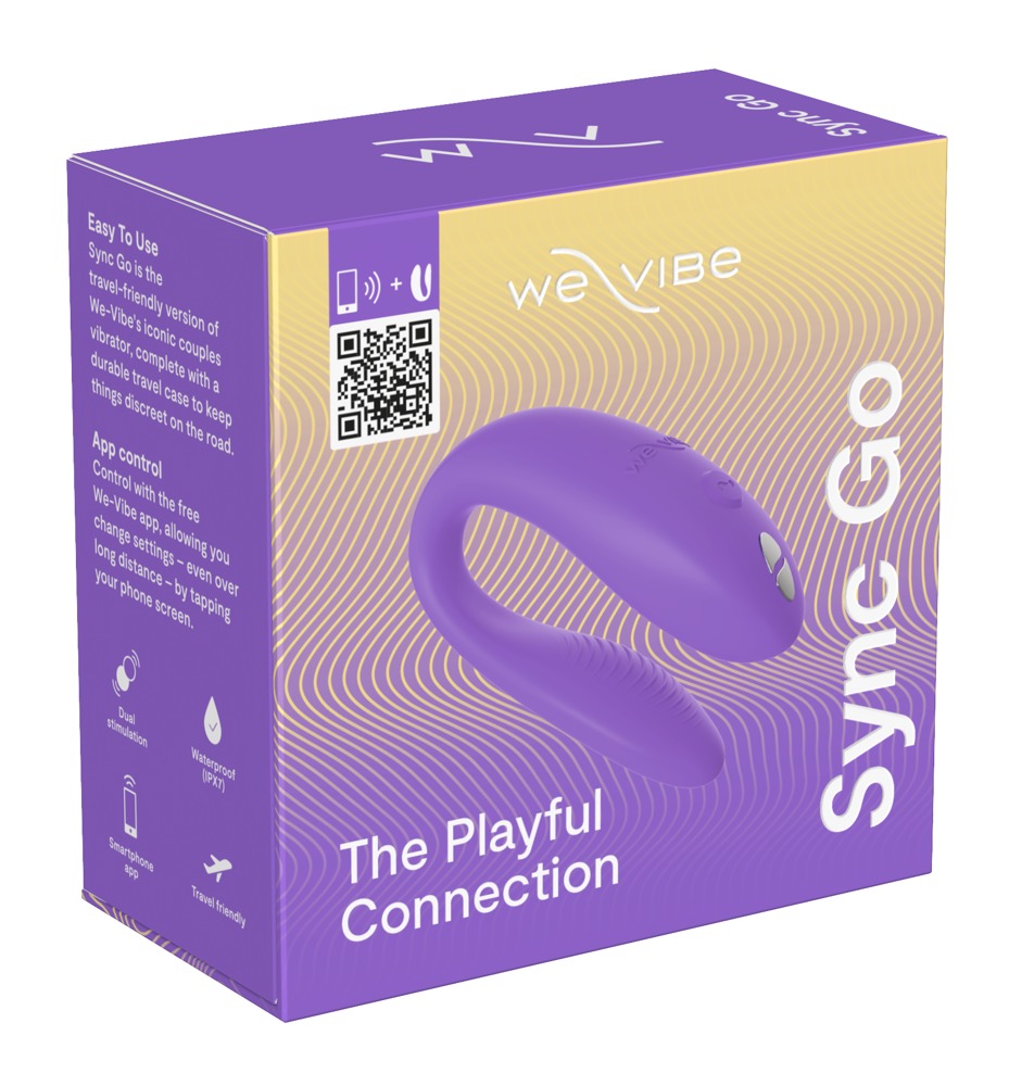 We Vibe We-Vibe Sync Go Purple vibratorius poroms