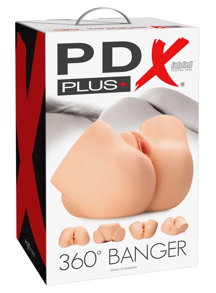 Pdx Plus 360° Banger Light realistiškas masturbatorius
