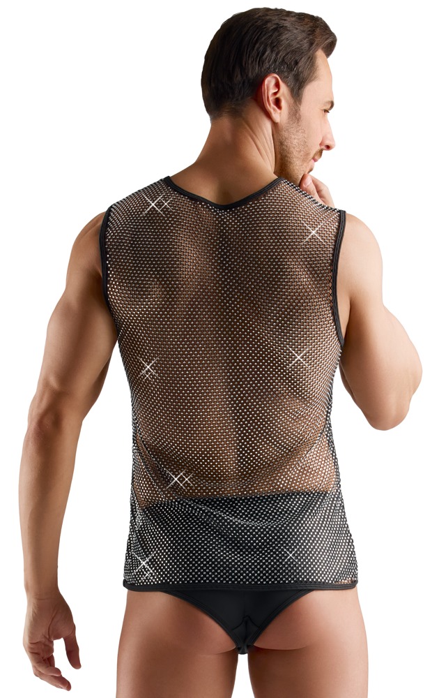 Svenjoyment Men's Net Shirt S seksualūs vyri&scaron;ki mar&scaron;kinėliai &ndash; nuotrauka 5