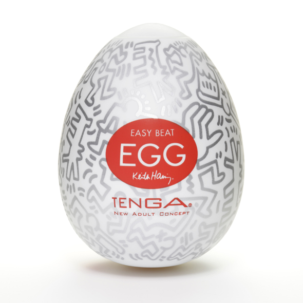 Tenga - Keith Haring Egg Party (1 Piece) masturbatorius kiaušinėlis