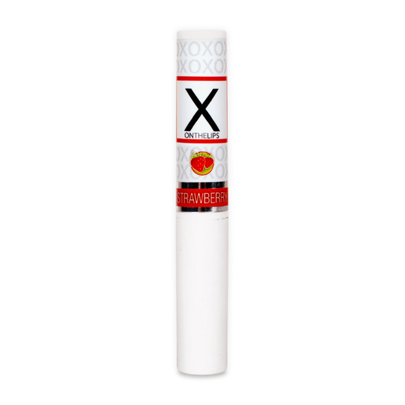 Sensuva - X On The Lips Strawberry Stimuliuojantis lūpų balzamas &ndash; nuotrauka 3