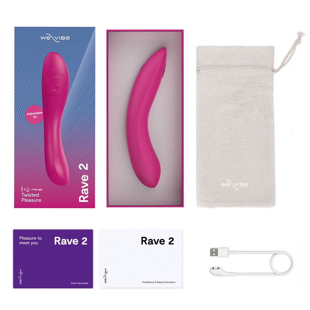We Vibe Rave 2 by We-Vibe Fuchsia G ta&scaron;ko vibratorius &ndash; nuotrauka 11