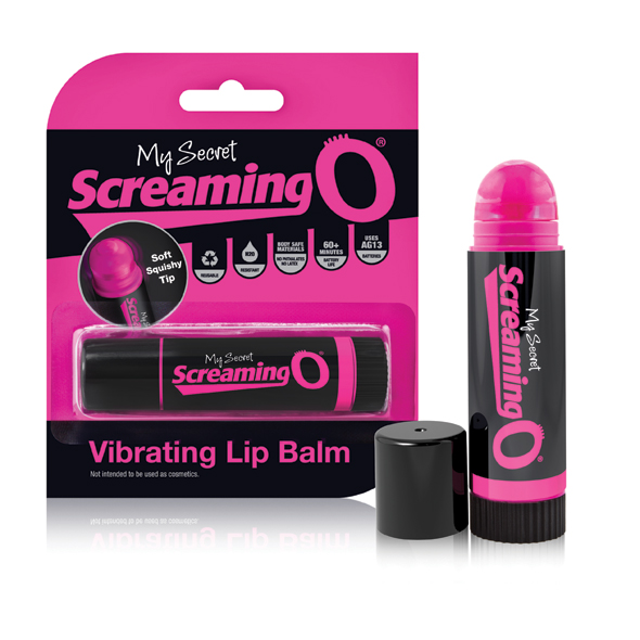 The Screaming O - Vibrating Lip Balm išskirtinio dizaino vibratorius