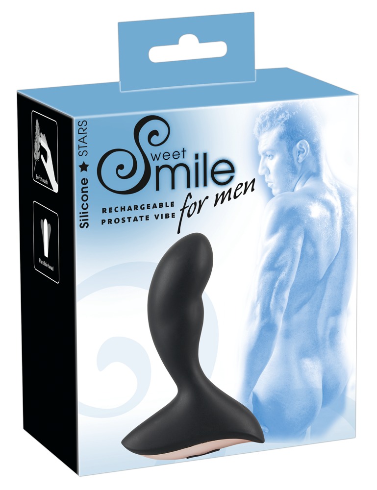 Smile Man Sweet Smile Rechargeable Prost Vibruojantis analinis dildo