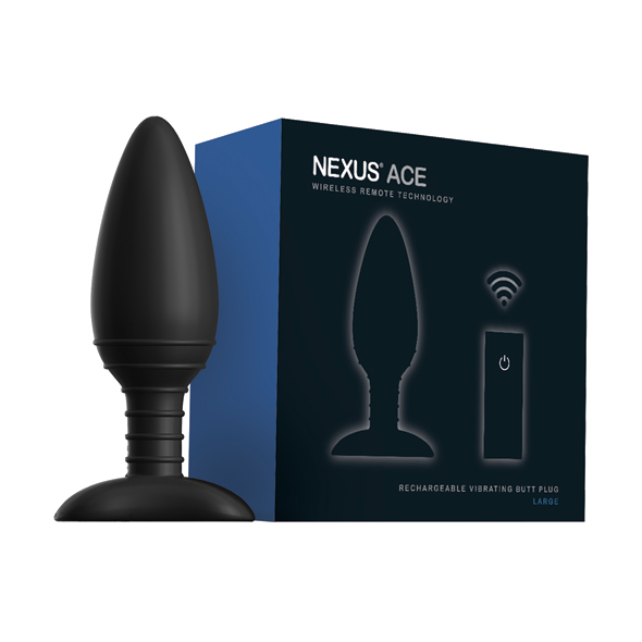 Nexus - Ace Remote Control Vibrating Butt Plug L Analinis kai&scaron;tis &ndash; nuotrauka 2