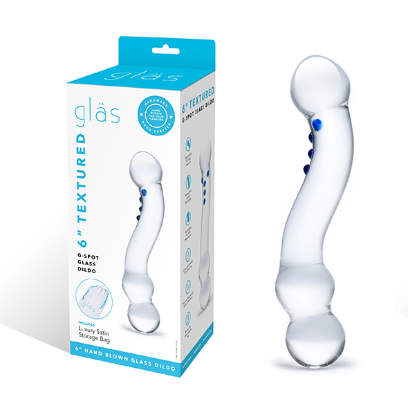 Glas - Curved G-Spot Glass Dildo stiklinis dildo &ndash; nuotrauka 2