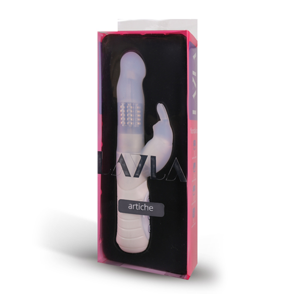 Layla - Artiche Vibrator White vibratorius ki&scaron;kutis &ndash; nuotrauka 2