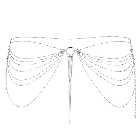 Bijoux Indiscrets - Magnifique Waist Jewelry Silver Seksuali juvelyrika