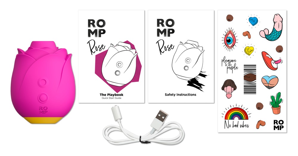 Romp Rose klitorinis vibratorius &ndash; nuotrauka 7