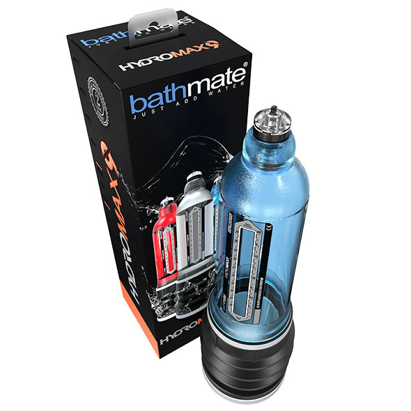 Bathmate - HydroMax9 Penis Pump Blue penio didinimo priemonė &ndash; nuotrauka 5