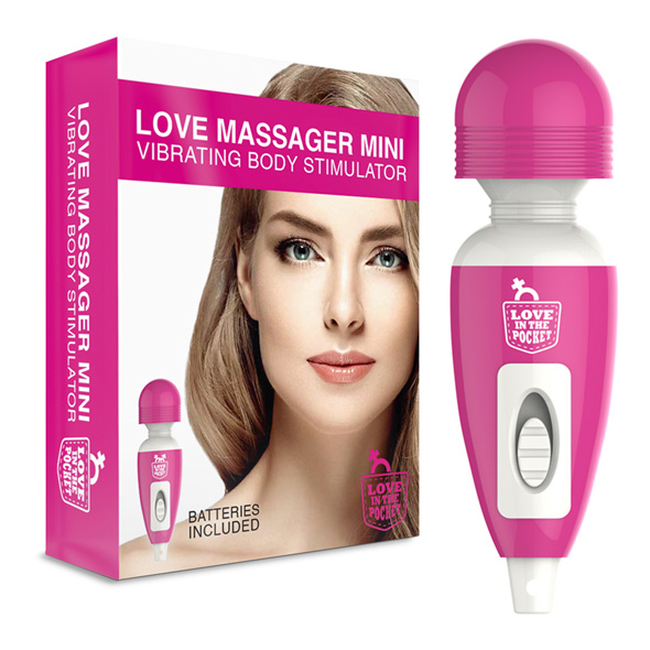 Love in the Pocket - Love Massager Mini Vibrating Body Stimulator vibruojantis masažuoklis