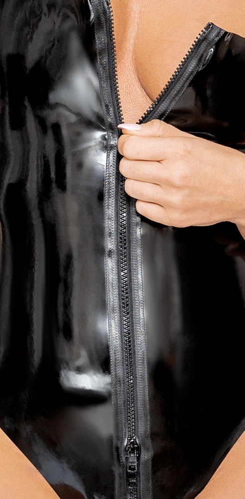 Late X Latex Body Zipper 2XL Seksuali lateksinė apranga &ndash; nuotrauka 7