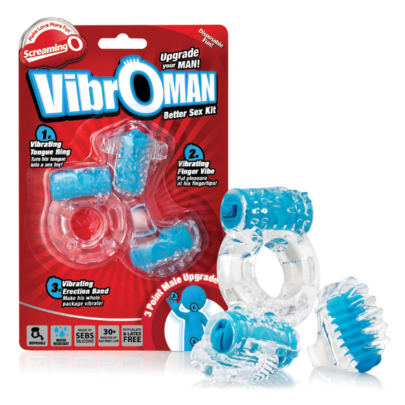 The Screaming O - VibroMan vibratorių rinkinys