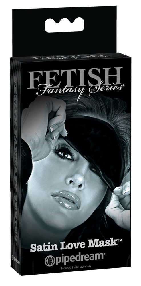 Fetish Fantasy Series Limited Edition ffsle Satin Love Mask Black burnos kaištis