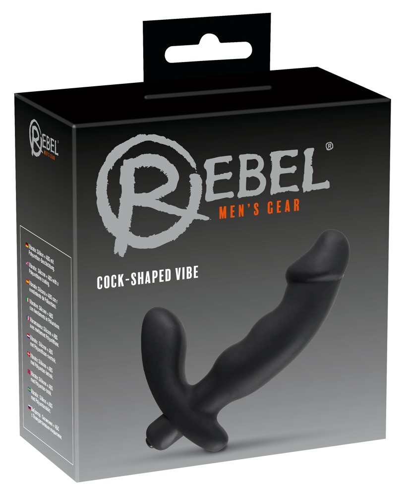 Rebel Cock-shaped vibe Vibruojantis analinis dildo
