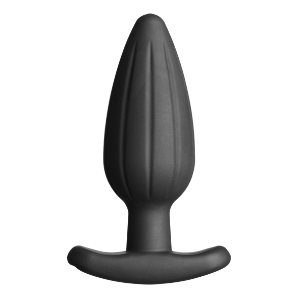 ElectraStim - Silicone Noir Rocker Butt Plug Large  Elektrostimuliacinis analinis kaištis