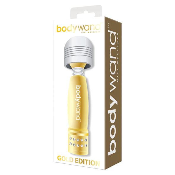 Bodywand - Mini Wand Massager Gold vibruojantis masažuoklis &ndash; nuotrauka 2