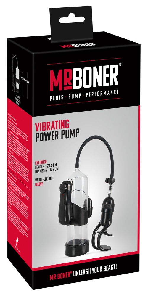Mister Boner MrBoner Vibrating Power Pump penio pompa