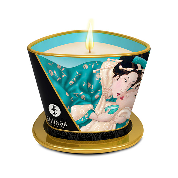 Shunga - Massage Candle Island Blossoms masažo žvakė