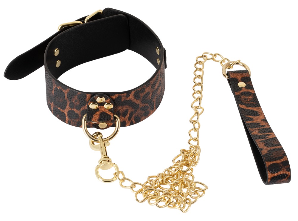 Bad Kitty Restraint SetLeopard pančiai, virvė, antrankiai &ndash; nuotrauka 7