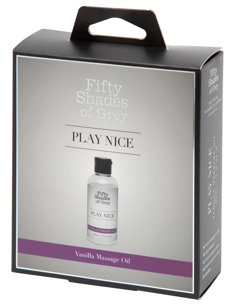 Fifty Shades of Grey fsogpn Vanilla Massage Oil90ml masažo priemonės