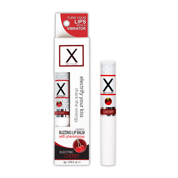 Sensuva - X On The Lips Cherry Stimuliuojantis lūpų balzamas