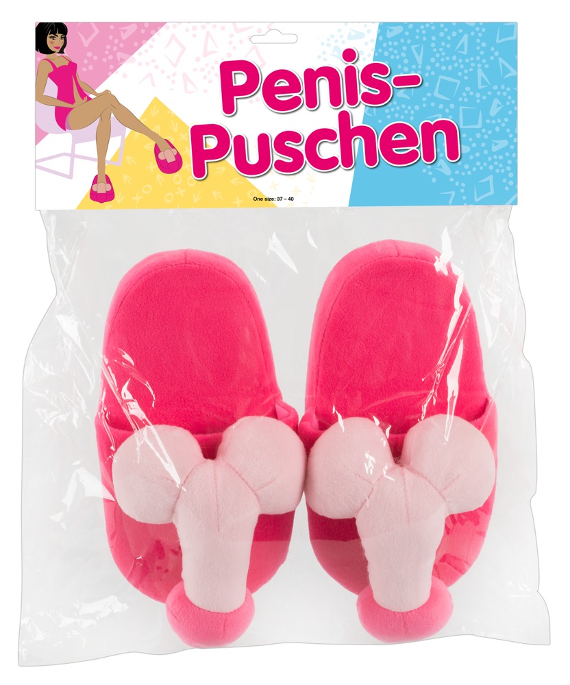 Slippers Penis pink erotinė dovana