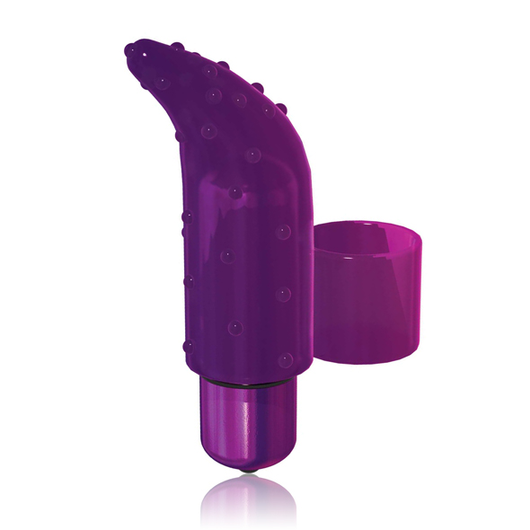 PowerBullet - Frisky Finger Finger Vibrator Purple vibruojantis antpirštis