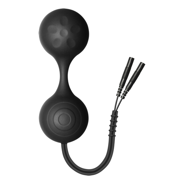 ElectraStim - Lula Silicone Noir Kegel Excersisor elektrostimuliacinis Vaginalinis kamuoliukas - rutuliukai