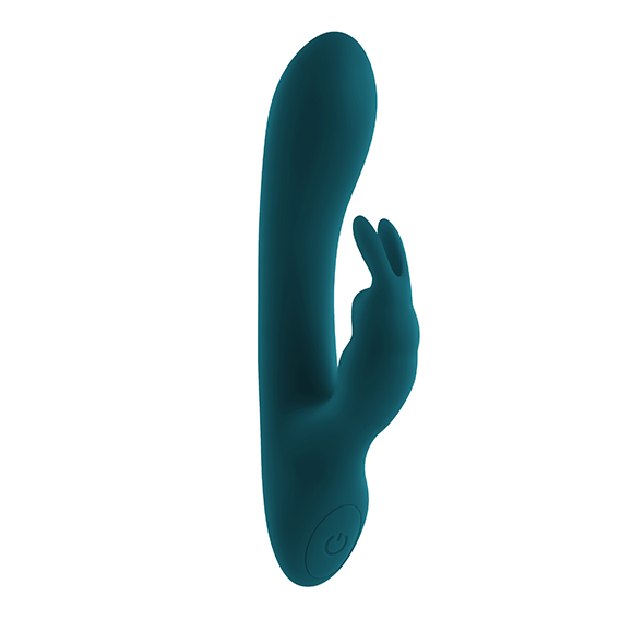 Playboy Pleasure - Lil Rabbit  G-Spot Vibrator Deep Teal vibratorius kiškutis
