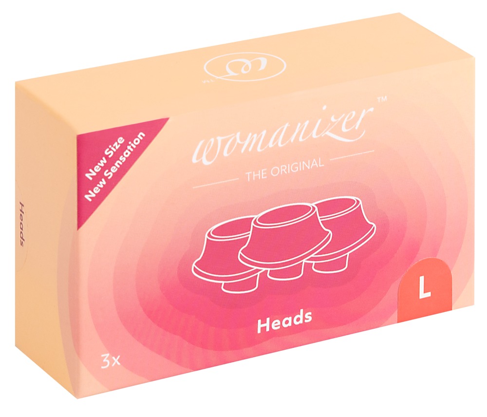 Womanizer W-Heads 3x Raspberry L Sekso žaislo priedas