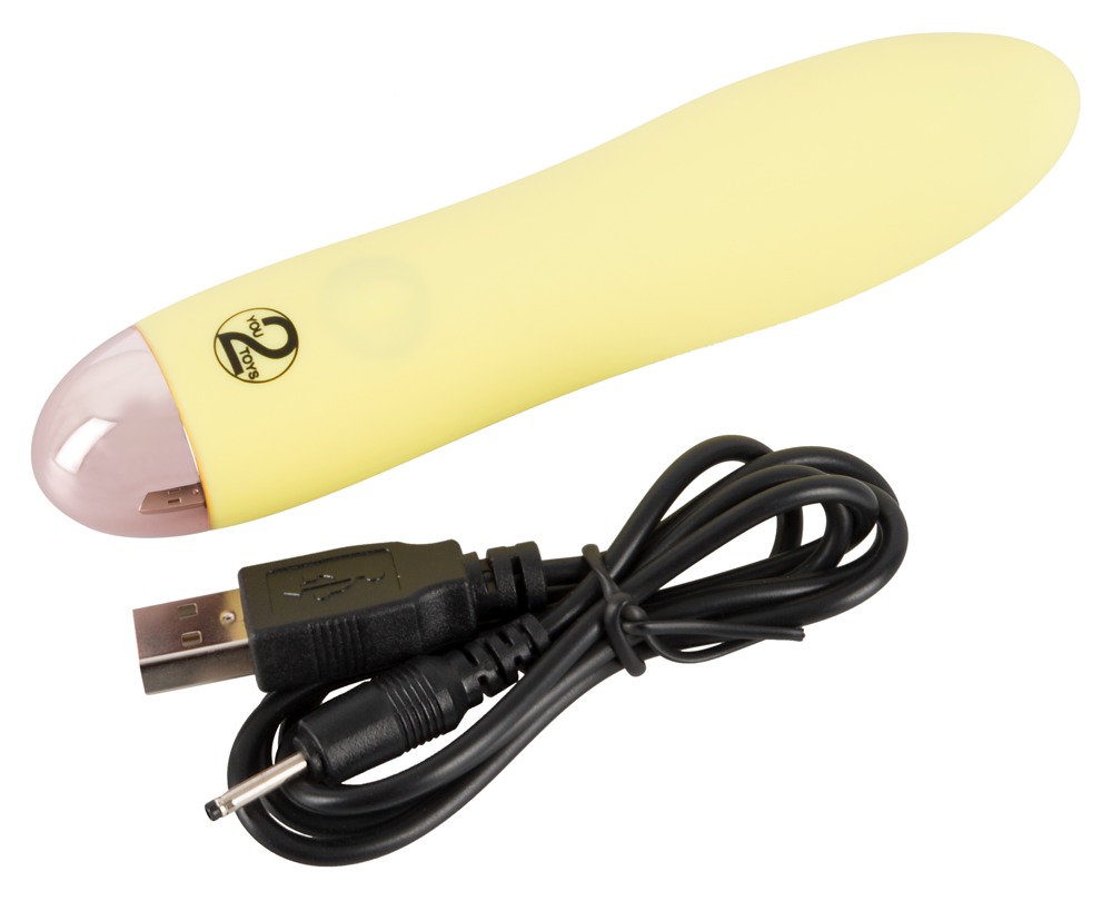 Cuties Mini Vibrator yellow Mini vibratorius &ndash; nuotrauka 4