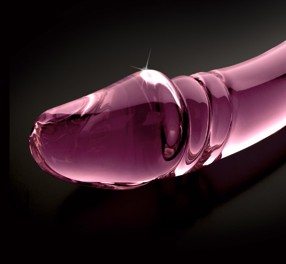 Icicles No. 57 Pink dvigubas dildo &ndash; nuotrauka 3