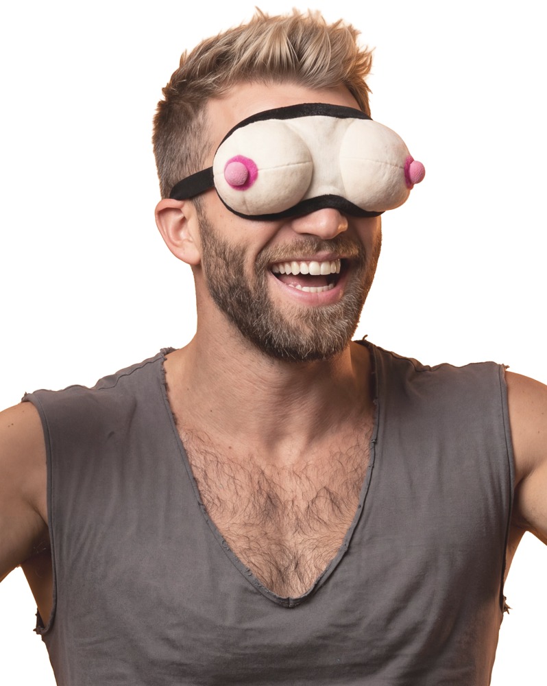 Sleep Mask Boob Shaped