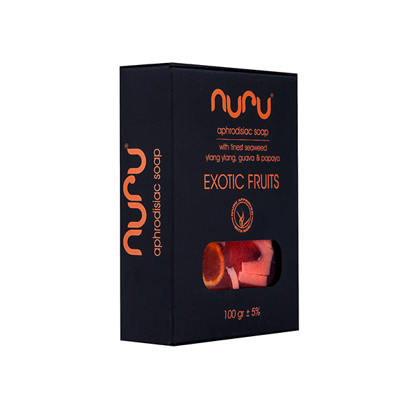 Nuru - Soap Exotic Fruits 100 gr muilas su afrodiziakais