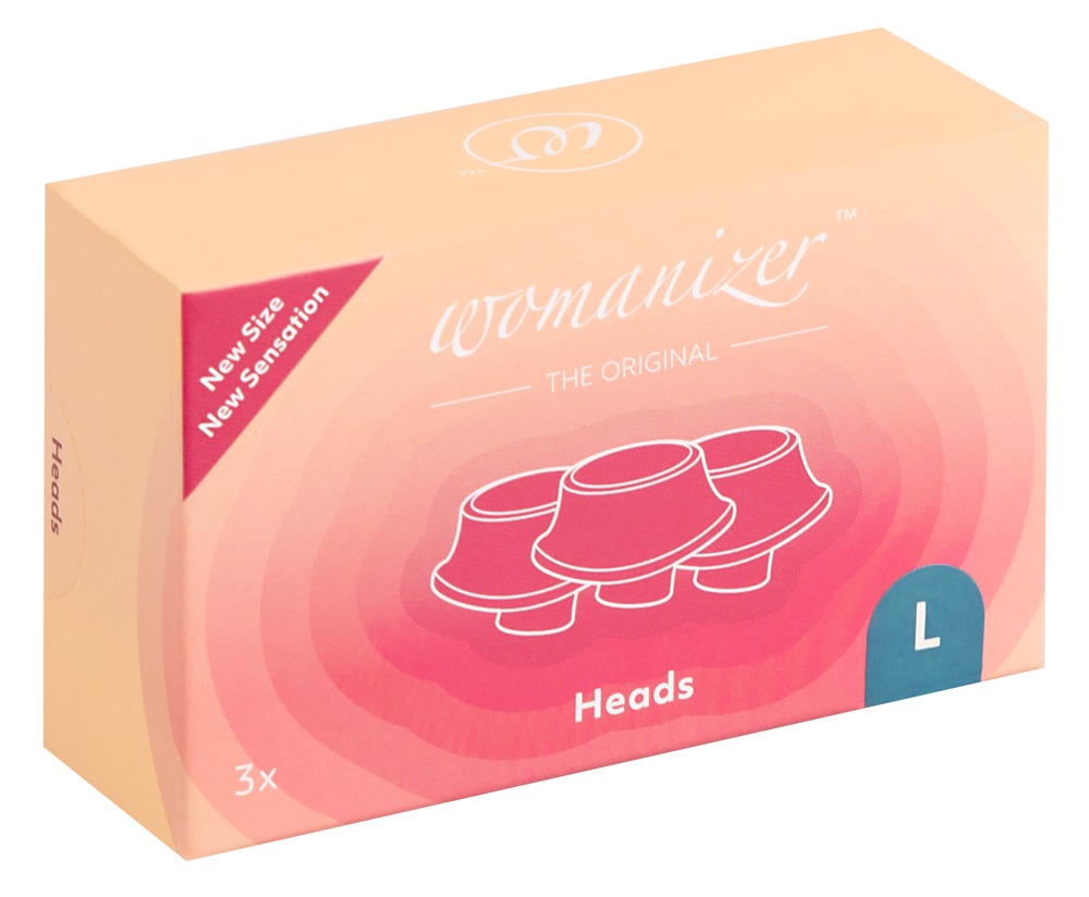 Womanizer W-Heads 3x Blueberry L Sekso žaislo priedas