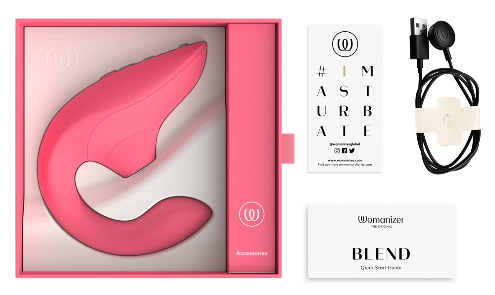 Womanizer Blend Vibrant Rose G ta&scaron;ko vibratorius &ndash; nuotrauka 10