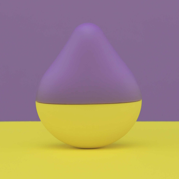Iroha by Tenga - Mini Vibrator Fuji Lemon klitorinis vibratorius &ndash; nuotrauka 4