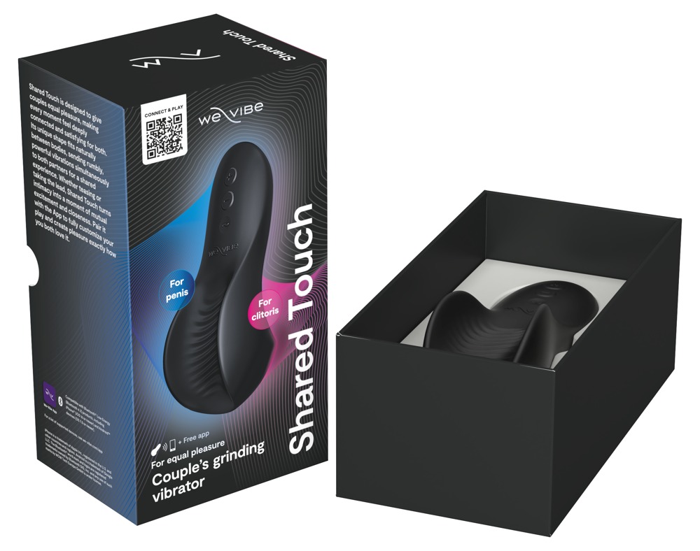 We-Vibe Shared Touch Black vibratorius poroms &ndash; nuotrauka 18