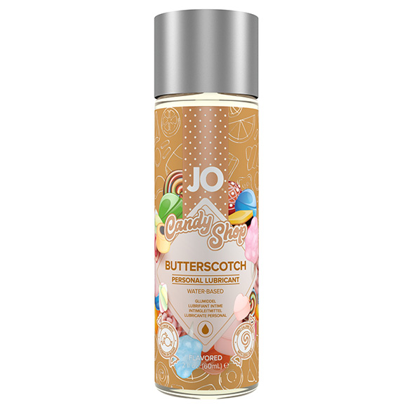 System jo - Candy Shop H2O Butterscotch Lubricant 60 ml oralinis lubrikantas