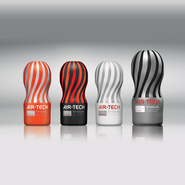 Tenga - Air-Tech Reusable Vacuum Cup Strong diskreti&scaron;kas masturbatorius &ndash; nuotrauka 4