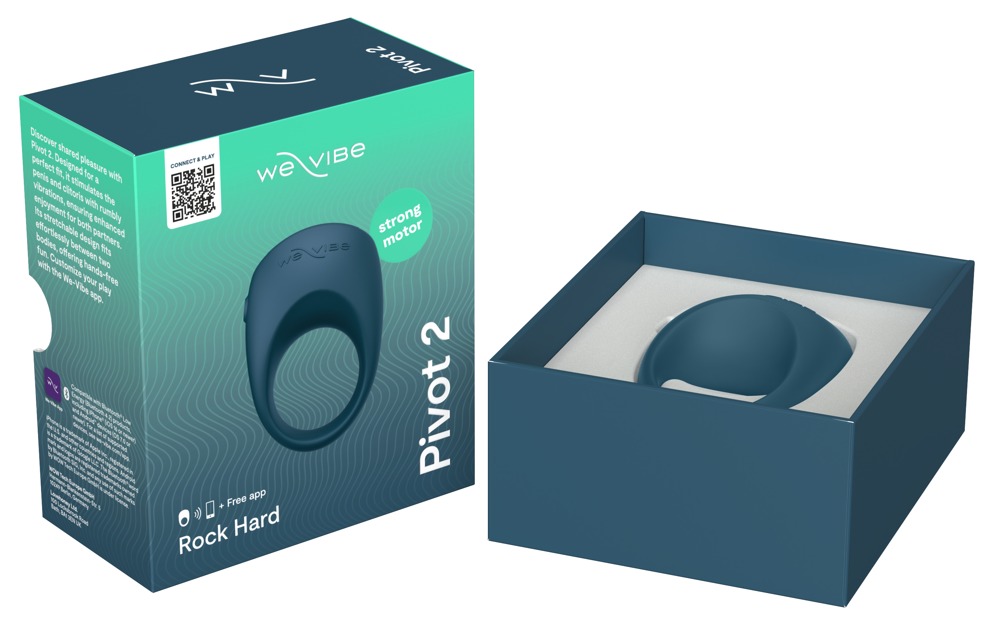 We-Vibe Pivot 2 Slate Penio žiedas - užveržėjas &ndash; nuotrauka 20
