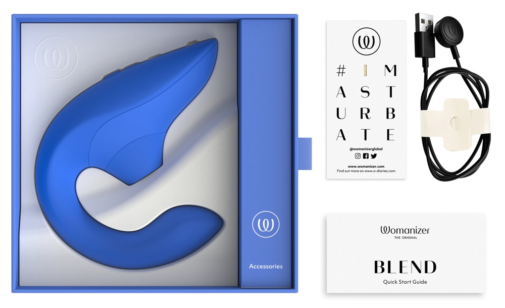 Womanizer Wom. Blend Vibrant Blue G ta&scaron;ko vibratorius &ndash; nuotrauka 10