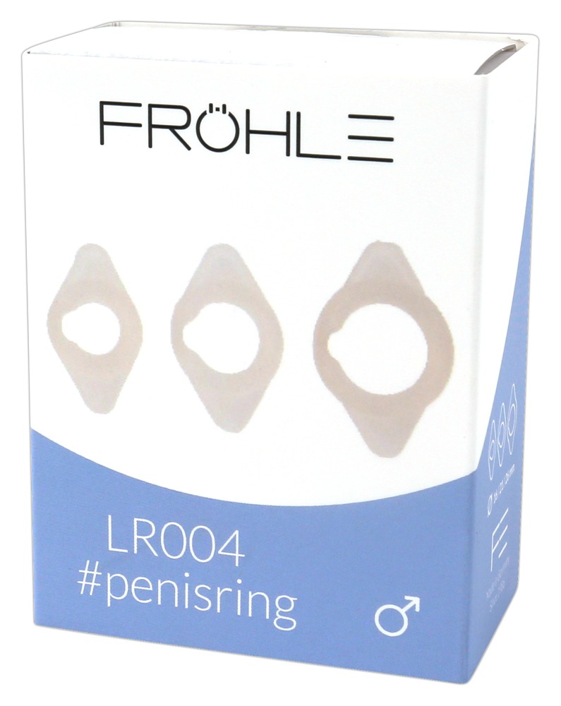 Fröhle LR004 Love Rings Set of 3 Penio žiedas - užveržėjas
