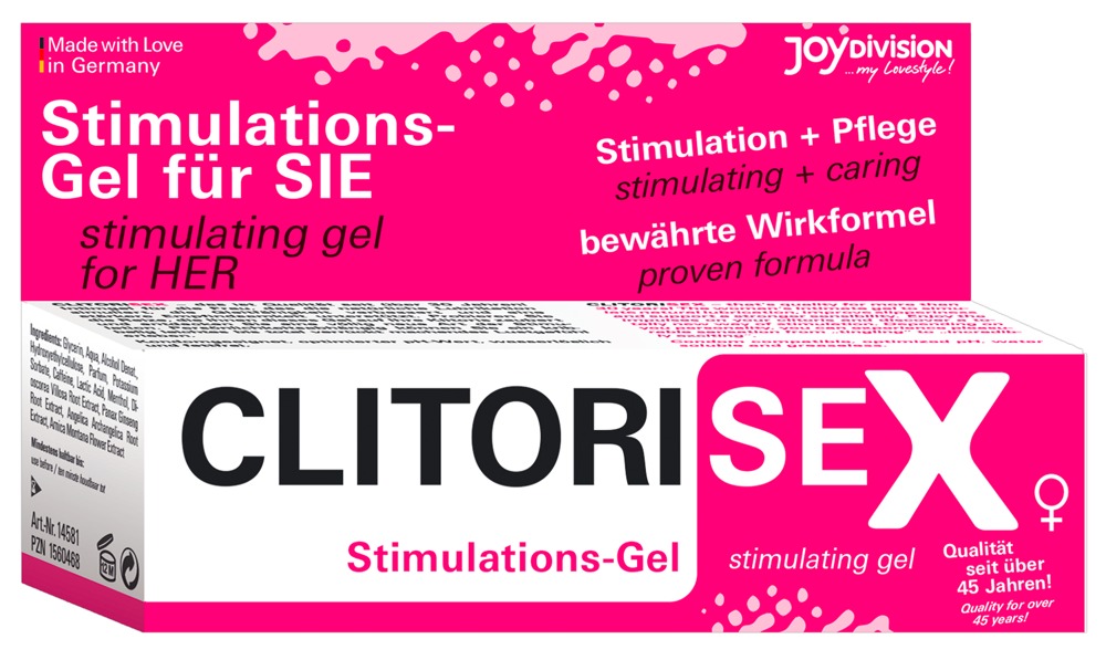 Joydivision präparate clitorisex Stimulat.gel 25 ml stimuliuojantis gelis