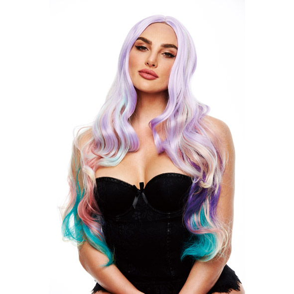 Pleasure Wigs - Ella Pastel Rainbow Seksualus perukas
