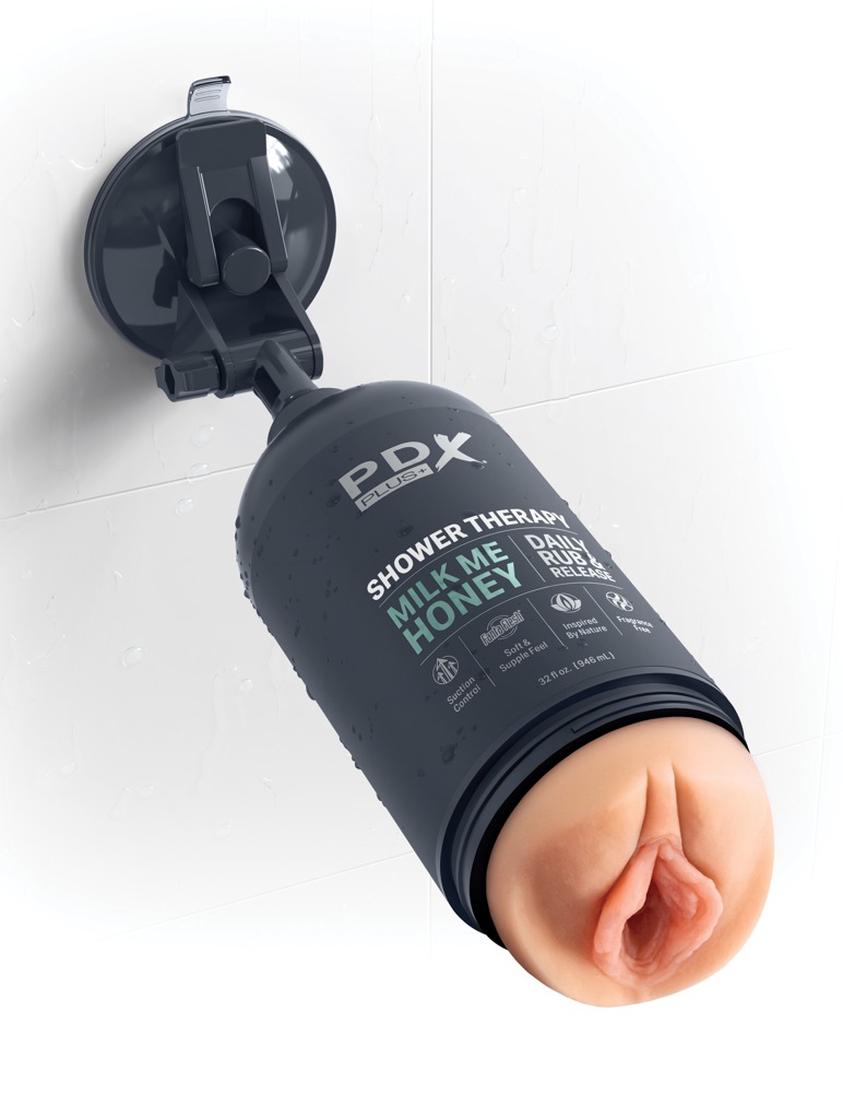 Pipedream Plus pdxp Shower Milk Me Honey Ligh Masturbatorius &ndash; nuotrauka 4