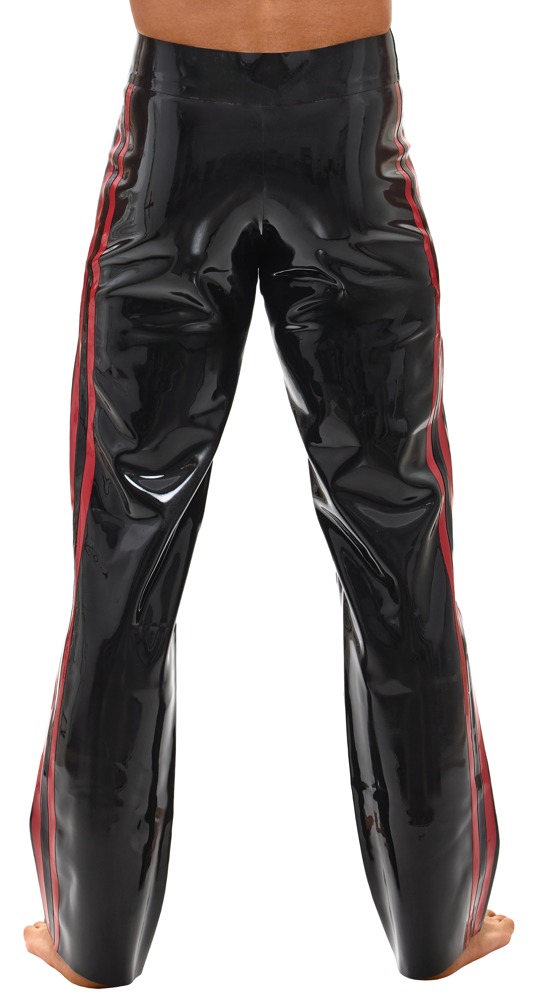 Late X Men's Latex Trousers black xl vyri&scaron;ka lateksinė apranga &ndash; nuotrauka 5